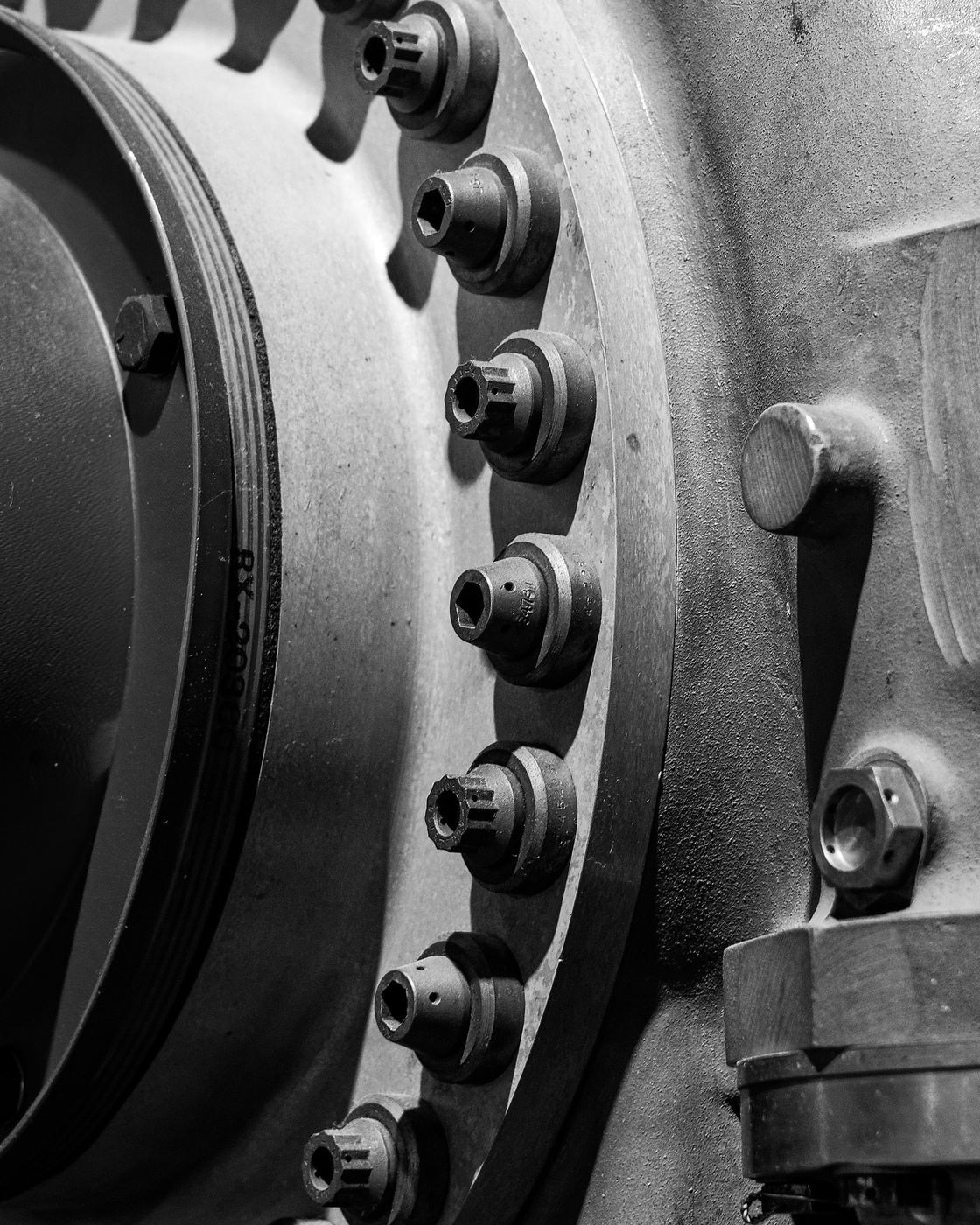 Bolted Down, from the series Iron & Speed