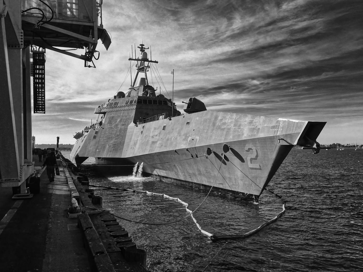 Shipbuilding, Mobile, Alabama — photograph by Don Gillikin