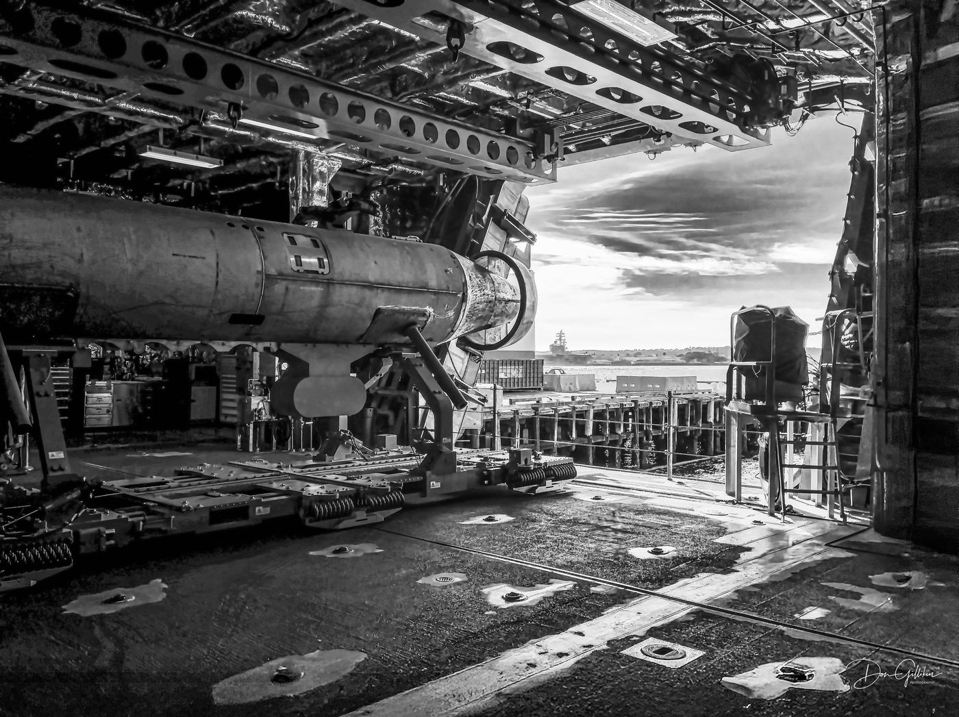 Shipbuilding, Mobile, Alabama — photograph by Don Gillikin